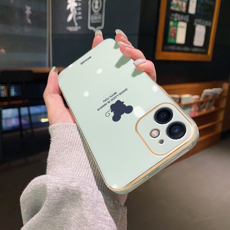 Ốp Điện Thoại Mềm Chống Sốc Viền Mạ Đơn Giản Cho TECNO POVA 2