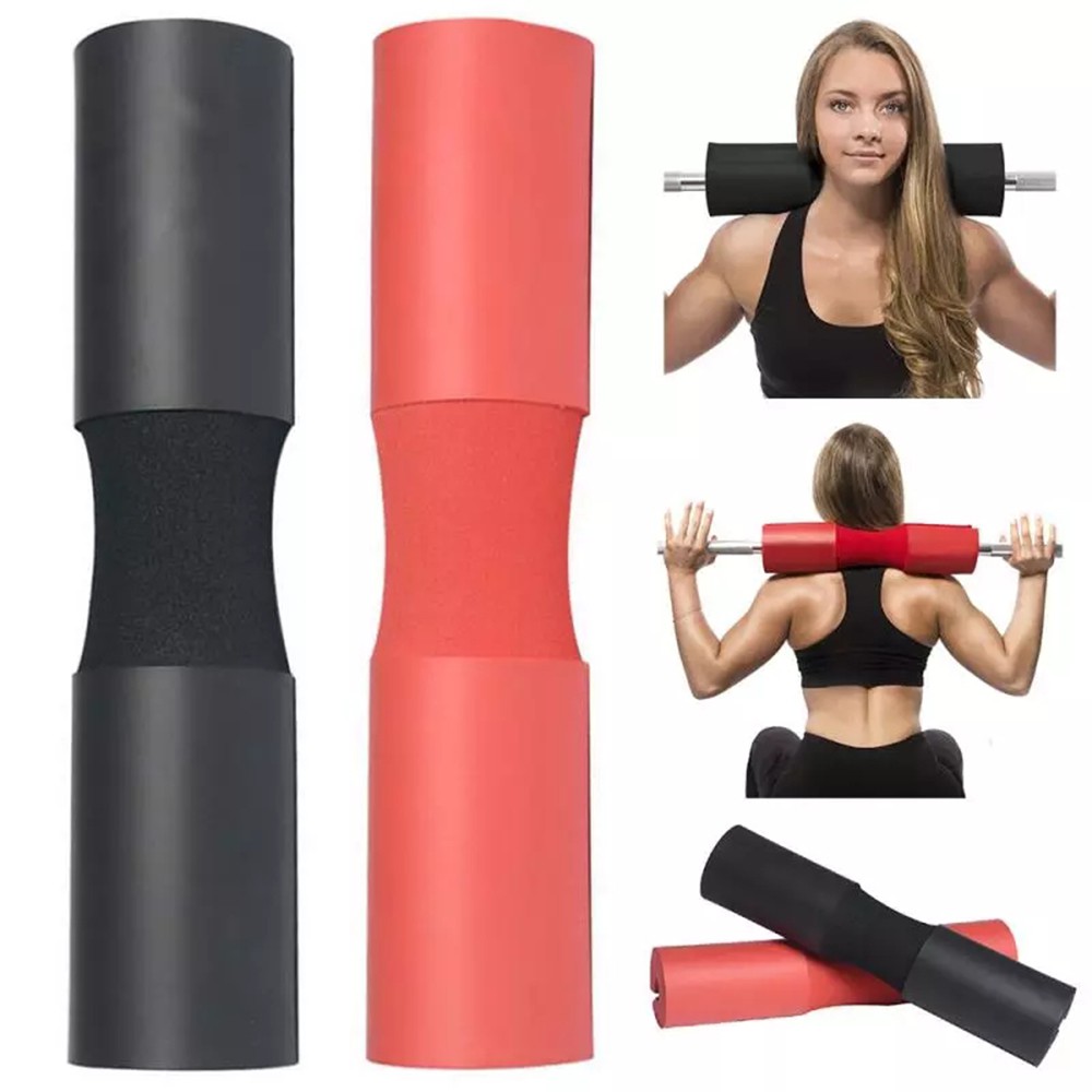Miếng đệm hỗ trợ thanh tạ tập gym bằng mút xốp bảo vệ vai nhiều màu sắc tùy chọn tiện lợi