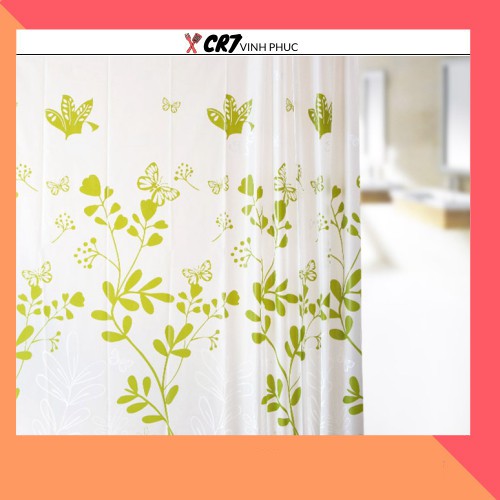 Rèm Cửa Nhà Tắm Họa Tiết Bắt Mắt 180X180CM 1761 SHOP CR7