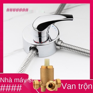 Van trộn máy nước nóng điện đa năng Midea Haier gắn tường vòi sen vòi công tắc nóng lạnh