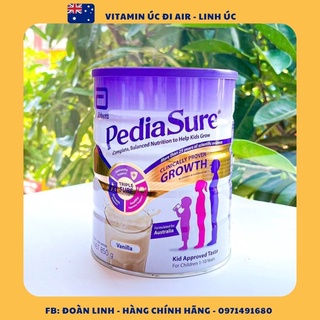 Sữa Pediasure Úc nắp tím 850g, Hàng Chuẩn Úc,  Hàng Nội địa Úc