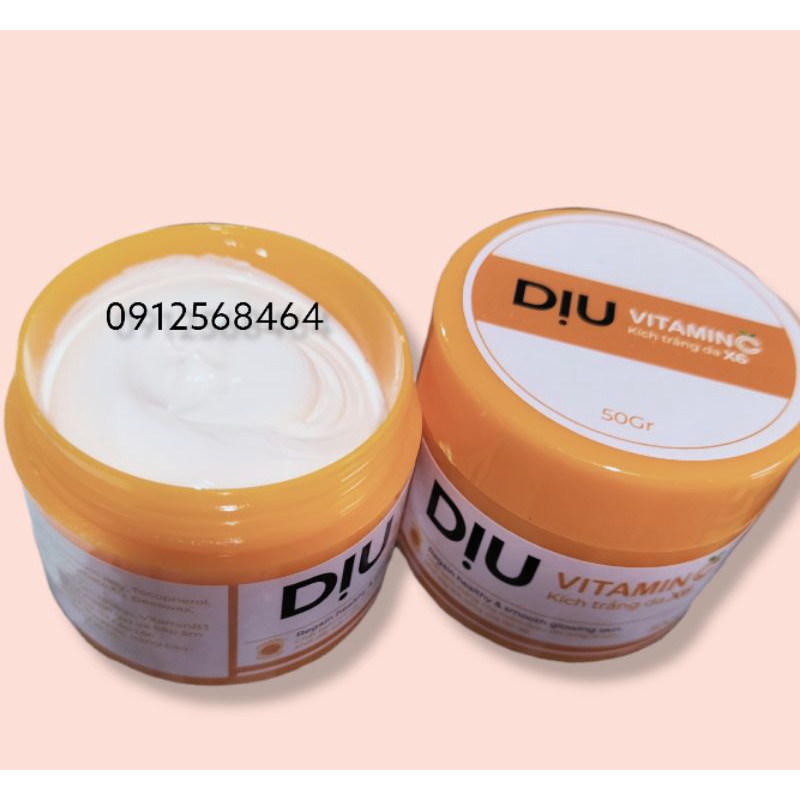 Kem Kích Trắng Vitamin C Dịu Kích Siêu Trắng