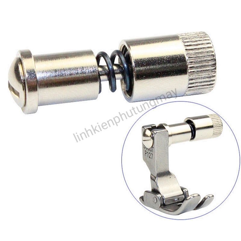 Ốc tháo lắp chân vịt tiện lợi- máy may công nghiệp 1kim
