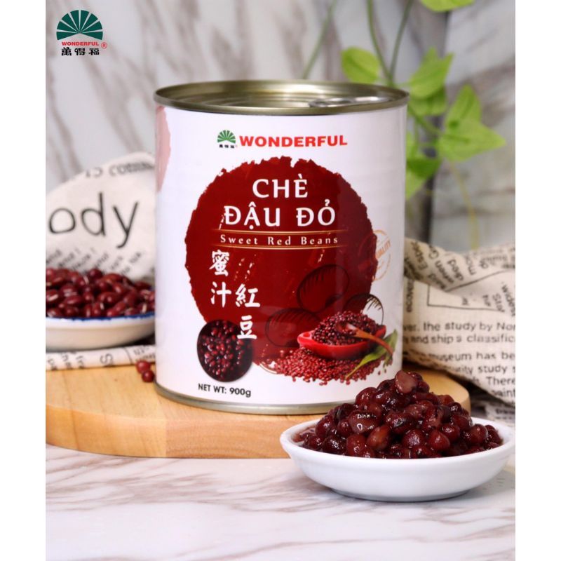 Chè Đậu đỏ Wonderful 900g