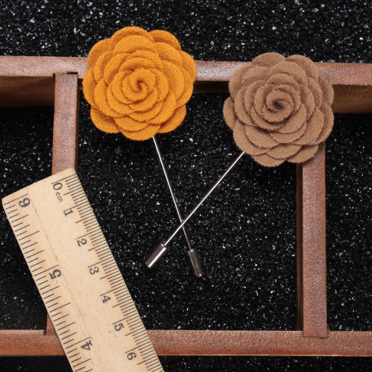 Ghim nơ cài áo nam nữ chất vải dầy dặn GC90