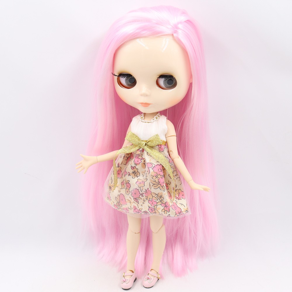 Búp bê thân khớp Blythe da trắng không mặc quần áo cao 30cm