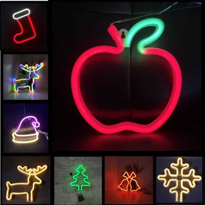Đèn Neon Dùng Trang Trí Phòng Ngủ / Tiệc Giáng Sinh / Valentine