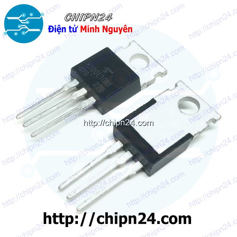 [1 CON] Mosfet K100E10N1 TO-220 100A 10V Kênh N (TK100E10N1 100E10)