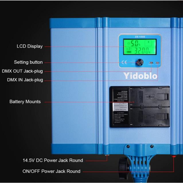 Đèn led Studio ZD100E 96w Yidoblo