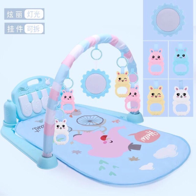 Kệ chữ A có nhạc cho bé