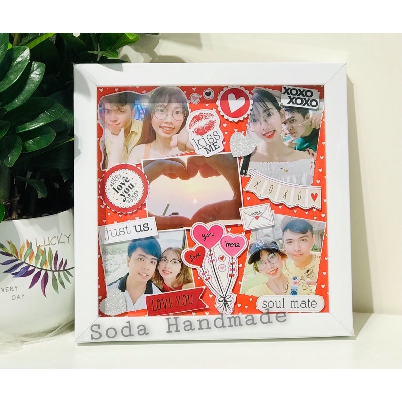 [Sâu lòng 2 cm]Set làm khung ảnh Nổi/Khung ảnh scrapbook kèm clip hướng dẫn | BigBuy360 - bigbuy360.vn
