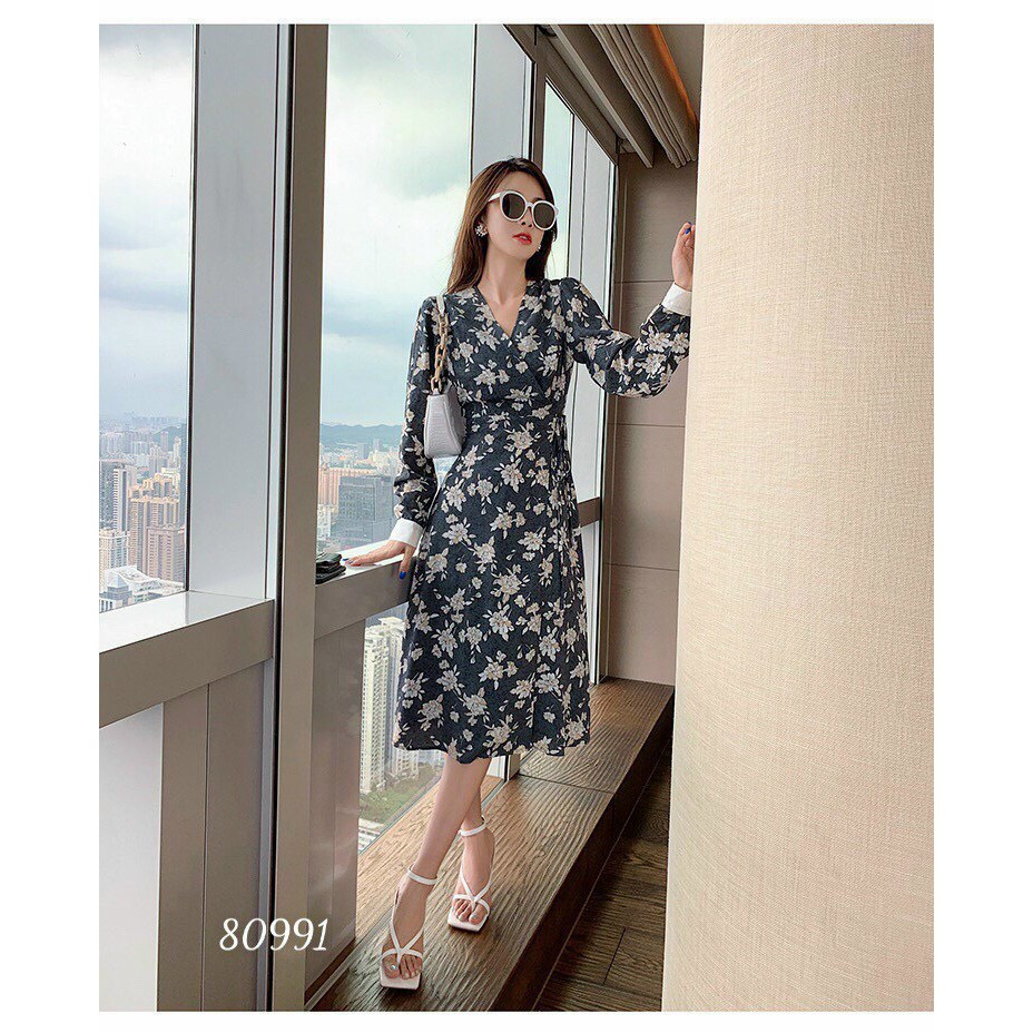 ĐẦM LỤA HOA CỰC XINH , TÔN DÁNG CHO CÁC CHỊ EM