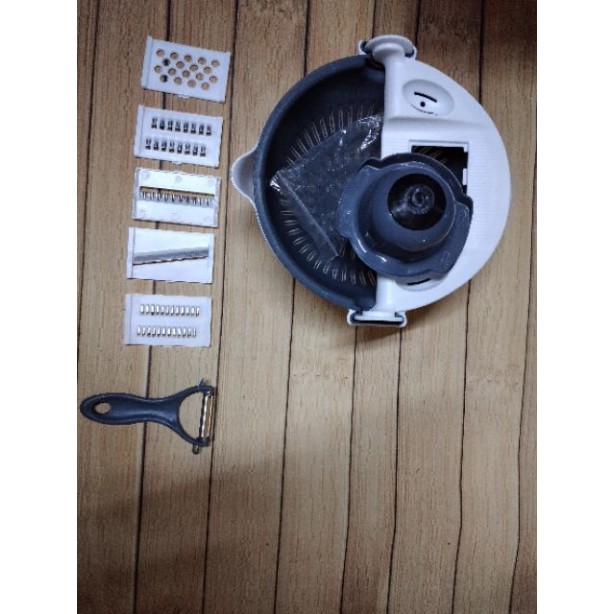 Dụng cụ bào cắt gọt rau củ quả đa năng kèm rổ 9in1 | BigBuy360 - bigbuy360.vn