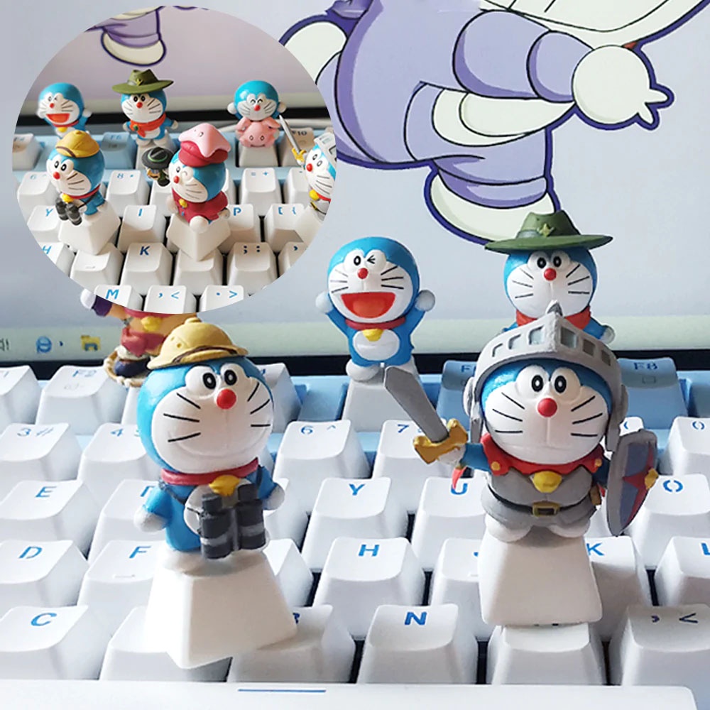 Keycap Lẻ Cao Cấp Doremon R4 PBT Đẹp Phím Lẻ