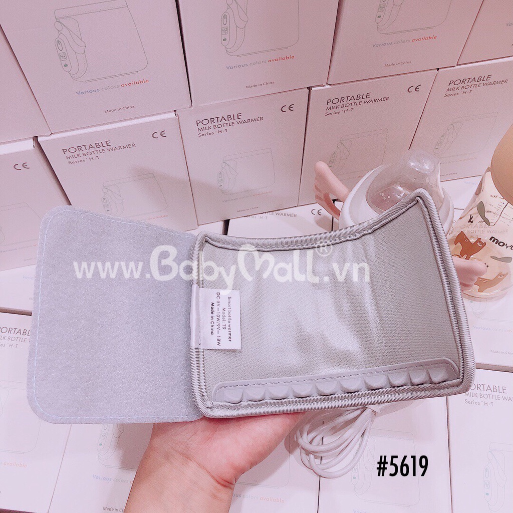 Hâm ủ bình sữa di động thông minh - máy ủ hâm bình sữa sạc bằng USB LA VITA