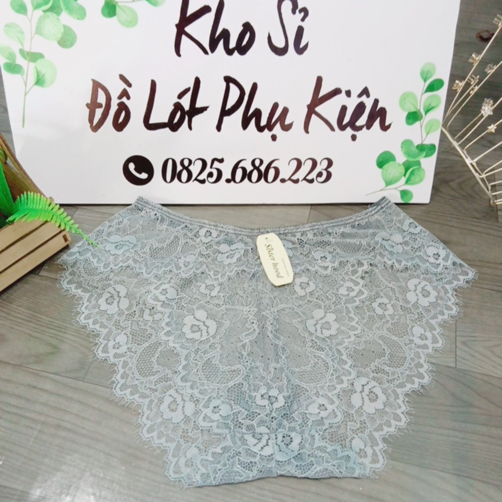Quần Lót Ren Gợi Cảm Sexy Kháng Khuẩn Siêu Mỏng Xuyên Thấu Nhiều Màu | BigBuy360 - bigbuy360.vn