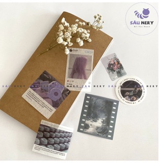 [SALE XẢ HÀNG] Sâu Nery - SN22 - Set 80 miếng dán sticker trang trí sổ tay, nhật ký, điện thoại siêu xinh