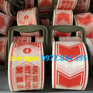 cuộn rào cảnh báo, rào chắn công trình