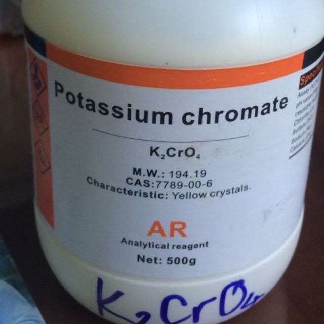 Hóa chất Muối K2CrO4 500g Kali cromat potassium chromate Xilong CAS 7789-00-6