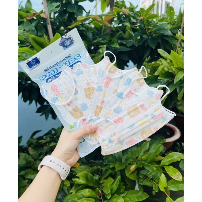 COMBO50 CÁI KHẨU TRANG BÉ CÀNG CUA