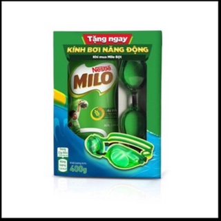 [Tặng kính bơi năng động] Thức uống lúc mạch Nestle Milo nguyên chất hũ nhựa 400g