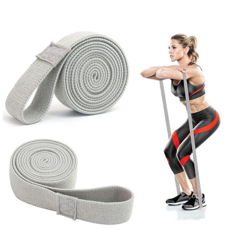 Set 2 Dây Đai Kháng Lực Co Giãn Tốt Phù Hợp Cho Tập Yoga / Thể Hình