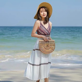 Váy Bohemian thổ cẩm hot