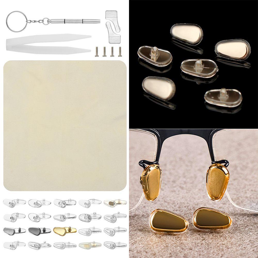 Miếng Đệm Mũi Bằng Silicone Mềm Chống Trượt Cho Mắt Kính