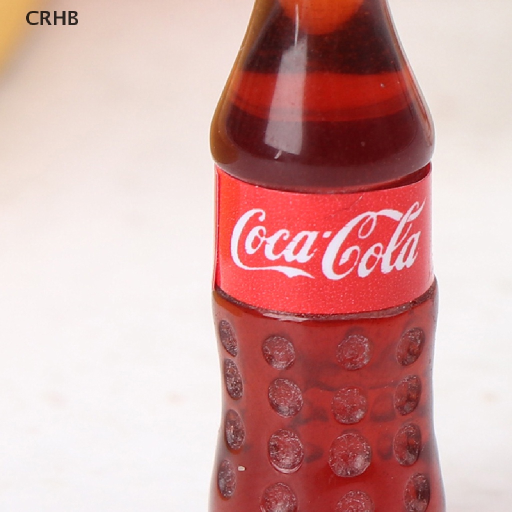 Crhb Set 4 Mô Hình Chai Nước Ngọt / Soda Đồ Chơi Nhà Búp Bê Mới