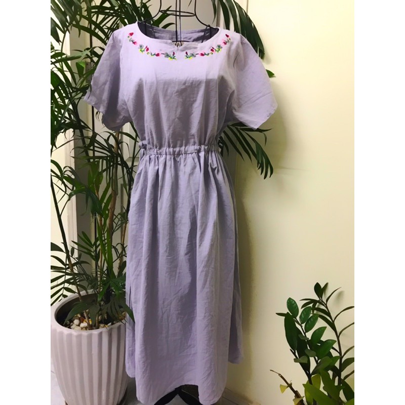 Đầm bầu xòe size lớn