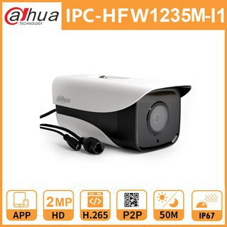 Camera Ip Dahua 1235 mi, H265, hồng ngoại 40m