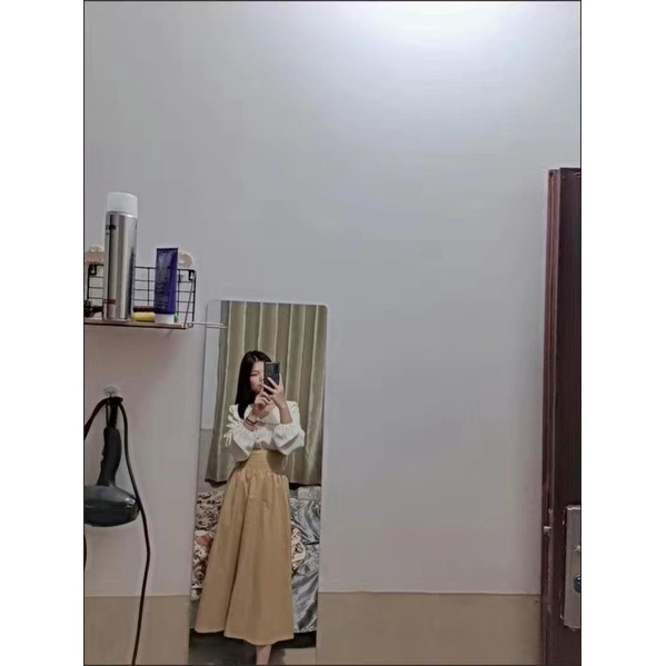 CHÂN VÁY VINTAGE CẠP CAO