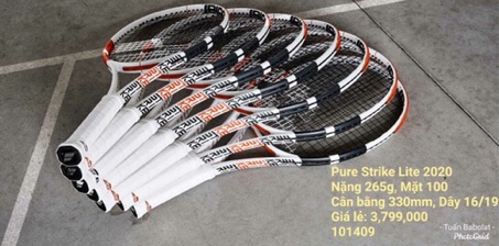 VỢT TENNIS BABOALT PRUE STRIKE (265g-285)