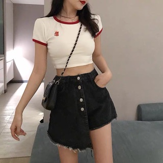 Chân váy lệch