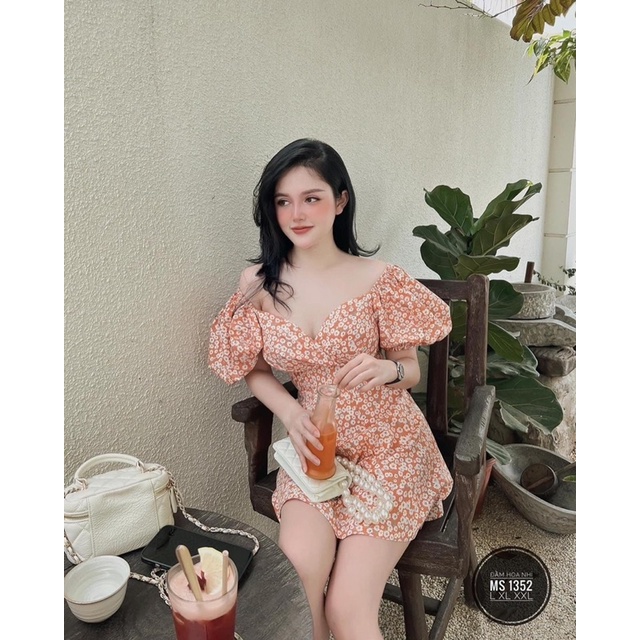 Đầm hoa nhí bigsize (55-90kg)