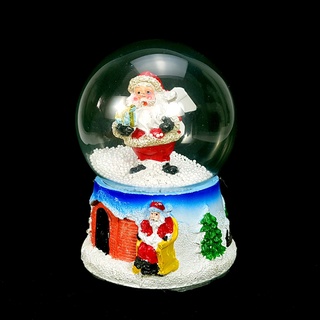 Quả Cầu Tuyết Xoay Ông Già Noel