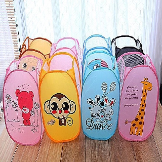 Sọt lưới giỏ đựng đồ quần áo đồ chơi gấp gọn