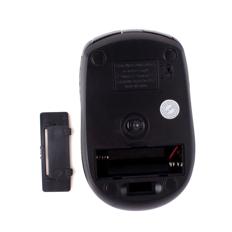 Chuột quang không dây 2.4GHz + đầu nhận USB 2.0 cho Laptop / PC