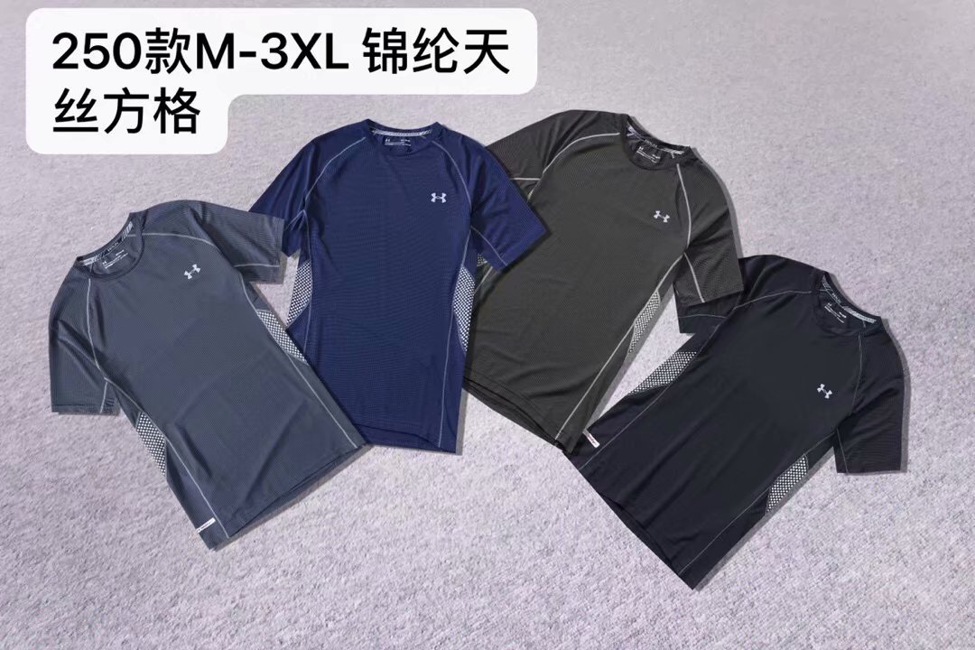 UNDER ARMOUR Áo Thun Nam Tay Ngắn Cổ Tròn Có In Hình Thời Trang Phong Cách 2021