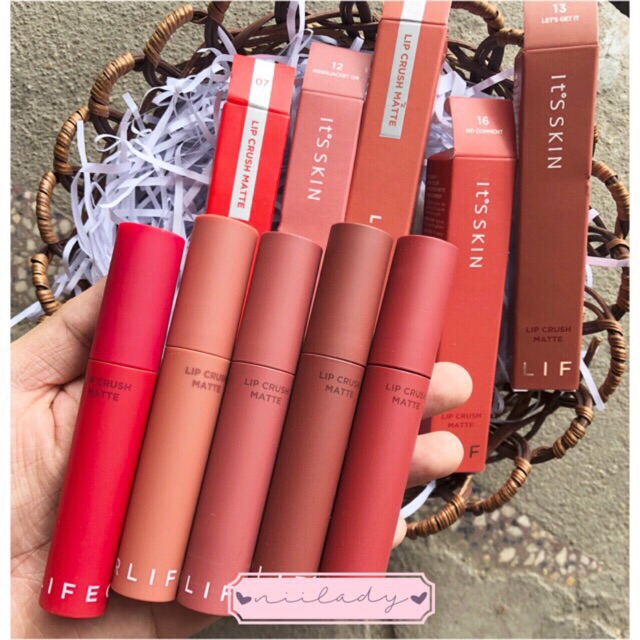 SON KEM IT’S SKIN LIFT COLOR LIP CRUSH MATTE