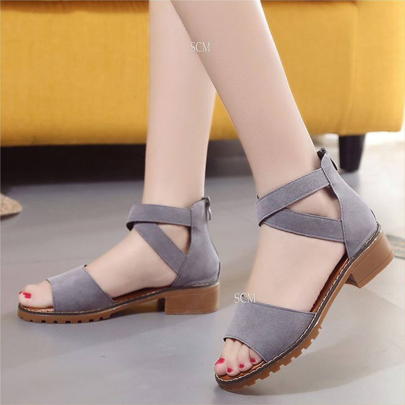 giày sandal quai chéo hậu booot mys | BigBuy360 - bigbuy360.vn
