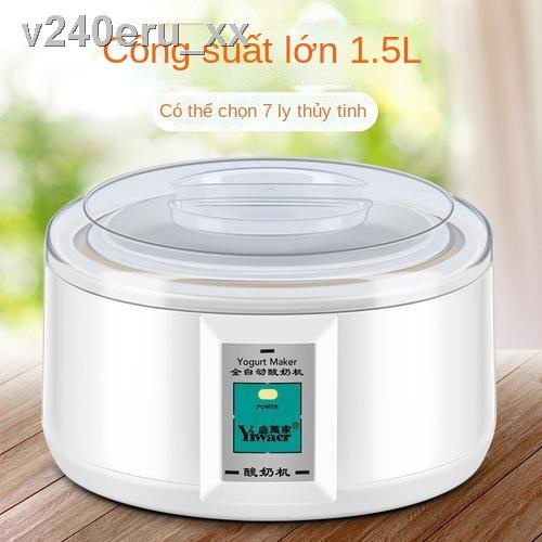 Công suất lớn Máy làm sữa chua bằng thép không gỉ 1.5L bán chạy gia dụng lên men Natto rượu gạo tự động