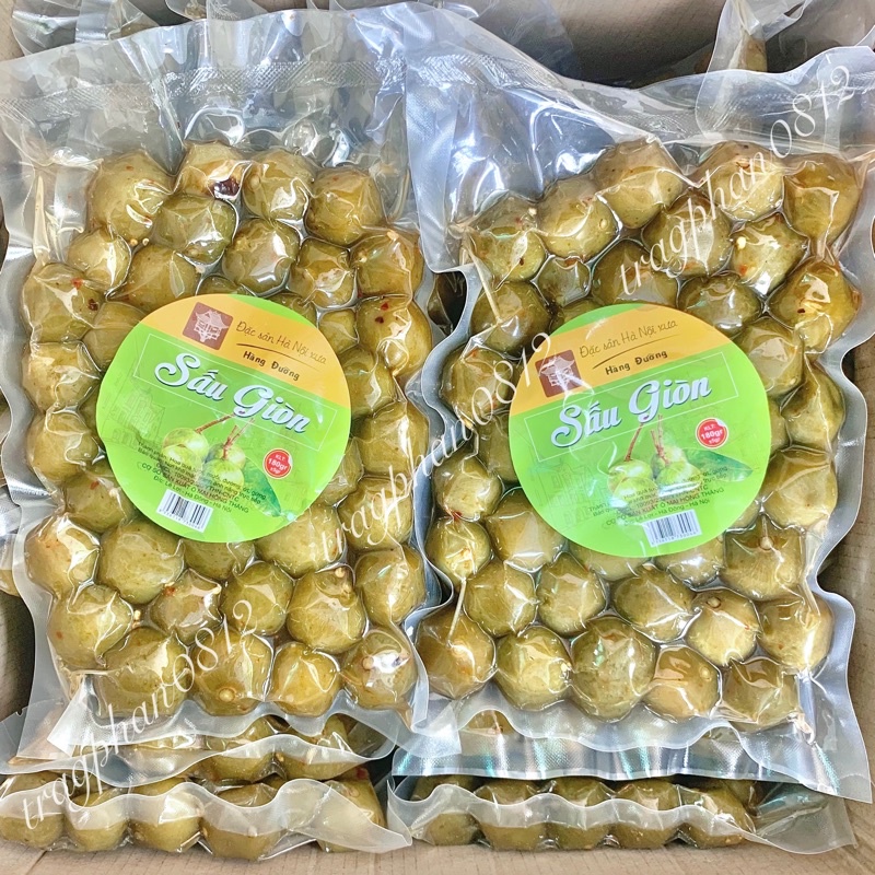 Ô mai sấu giòn cay chua ngọt (túi 500g)