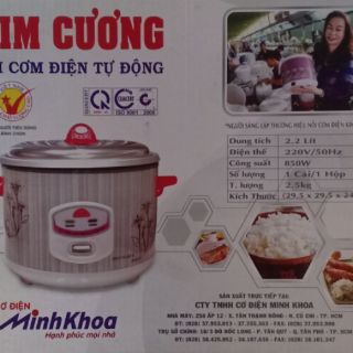 Nồi Cơm Điện Kim Cương 2.2 lít