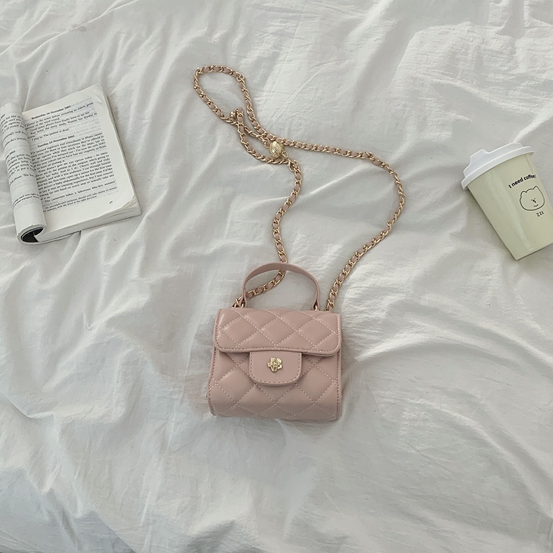 Túi Đeo Chéo Hình Vuông Cỡ Nhỏ Đính Hạt Thời Trang Cho Nữ