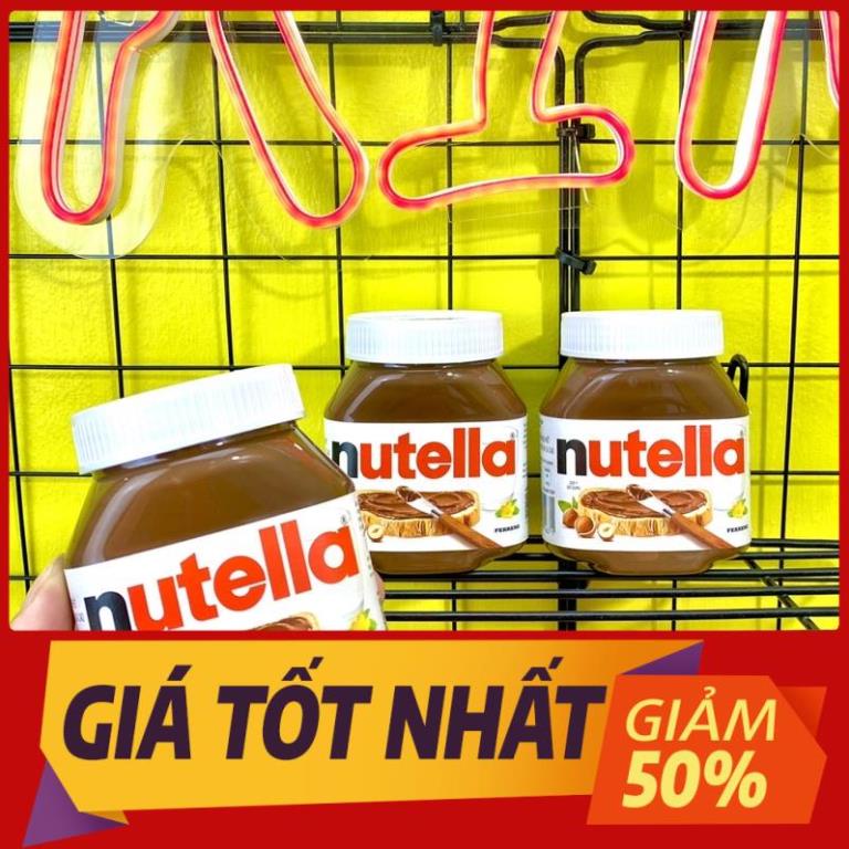 Mứt hạt phỉ và cacao Nutella hũ 200g