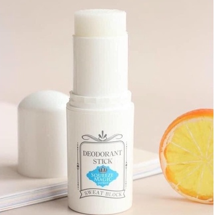 Lăn Đá Khoáng Khử Mùi Ngăn Mồ Hôi Squeeze Magic Deodorant Stick Nhật Bản 19g