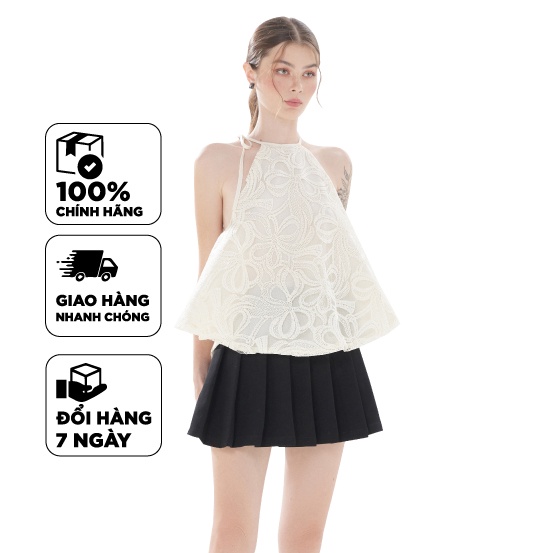 TUBYCATU | Áo yếm orala begie top