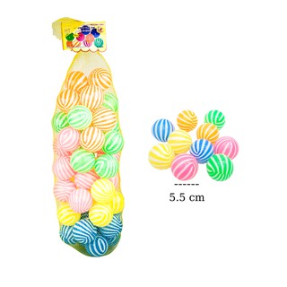 Banh nhà banh túi 50 banh sọc 5.5cm HT9040