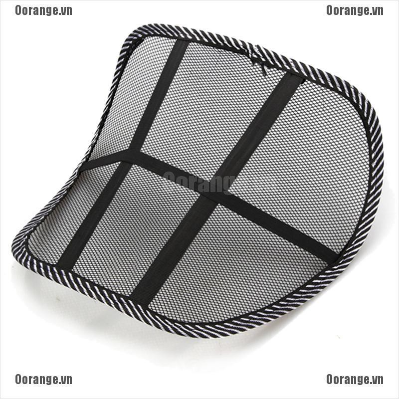 Đệm Mát Xa Lưng Dạng Lưới Thoáng Khí Cho Ghế Ngồi Xe Ô Tô / Văn Phòng